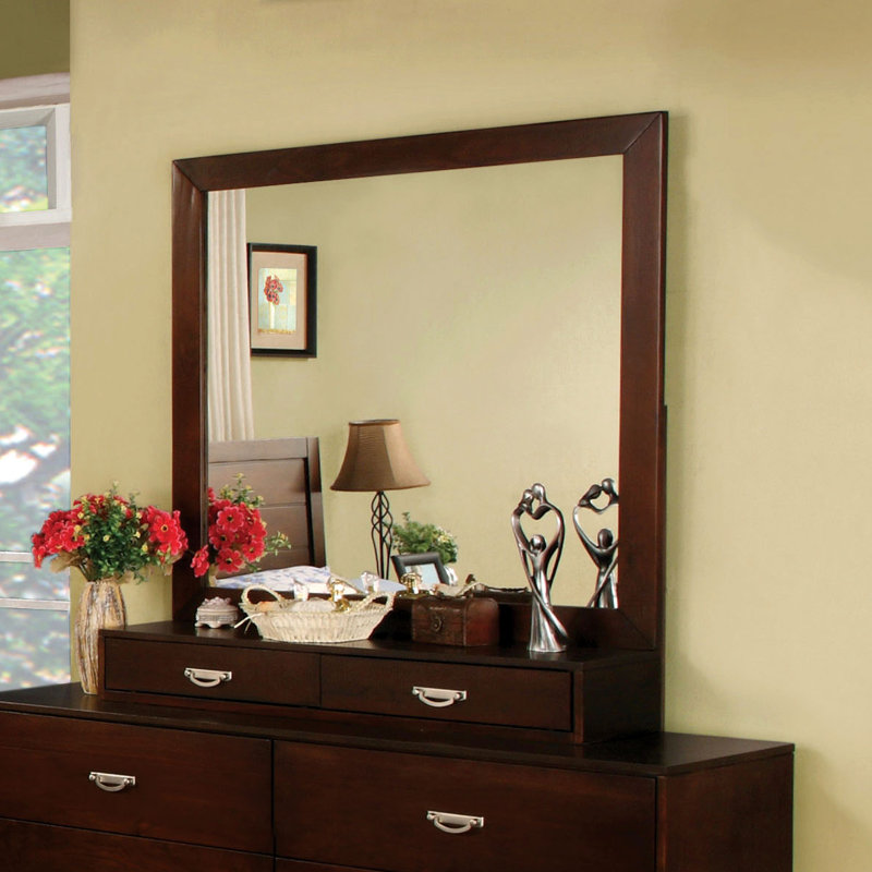 Miroir de commode rectangulaire de Bentonville