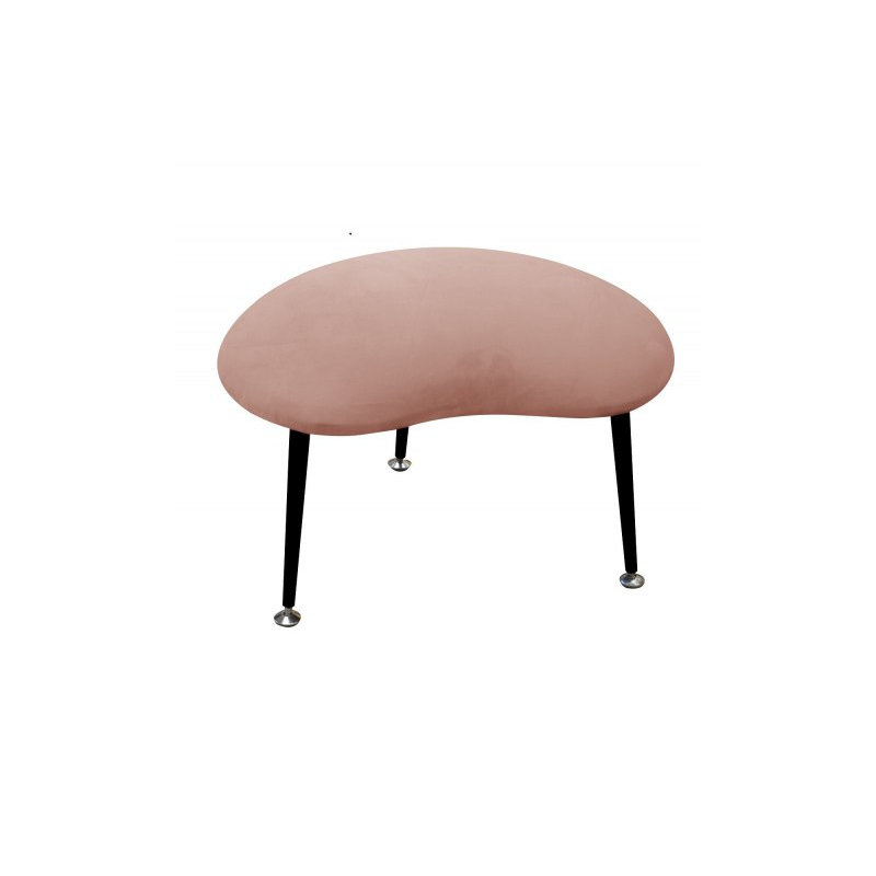 Plum Solid Colour Standard Ottoman