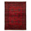 Tapis de zone en laine rouge 4 pi 11 po x 6 pi 6 po à main one-of-kind-noué la 2010s esari turque Allaina