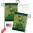 Double Sided 18.5'' H x 13'' W Polyester St. Patrick's Day Flag Set
