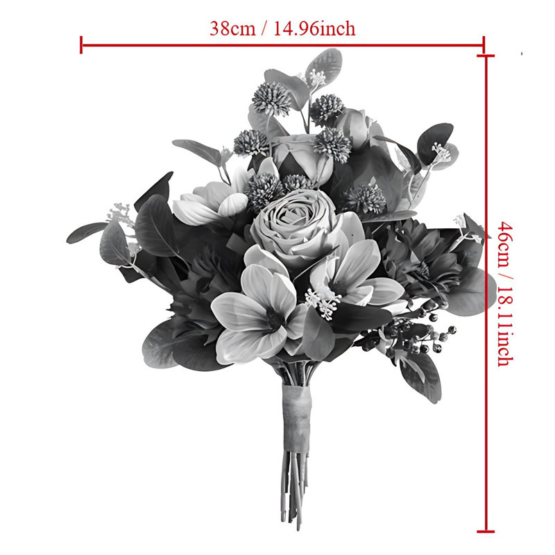 Pièce maîtresse luxueuse dans un vase, Orange