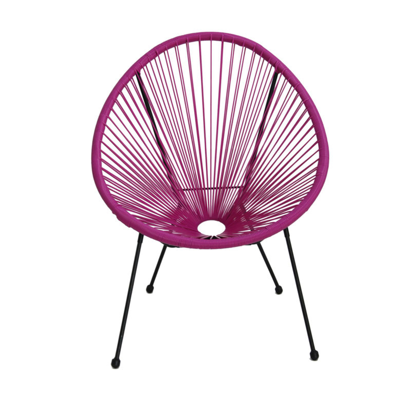 Chaise de patio Sampson, Rose
