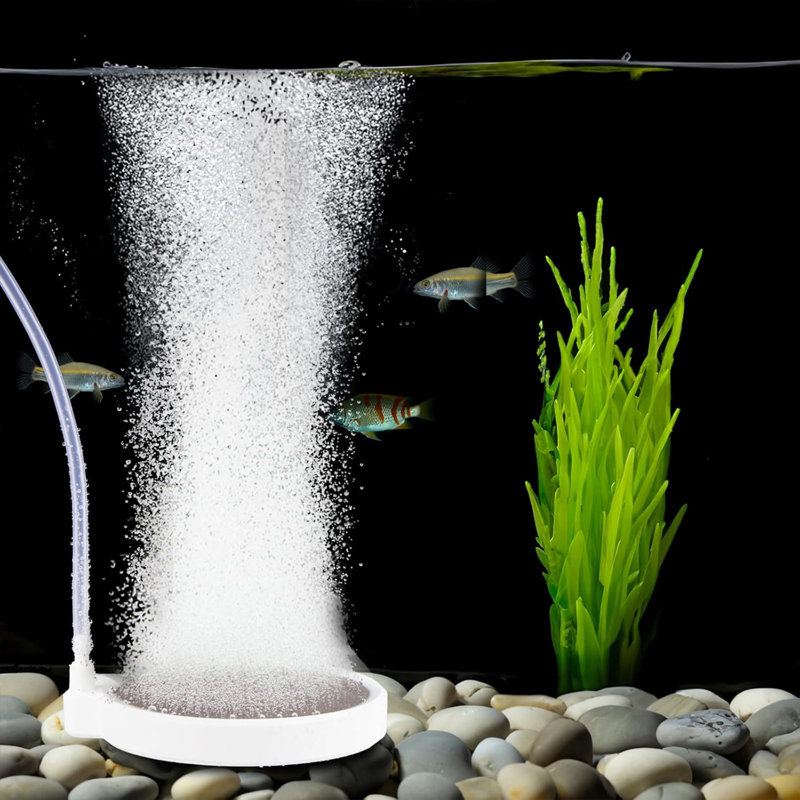 Aquarium Air Stone Diffuser, 1.97x2.05 inches, White