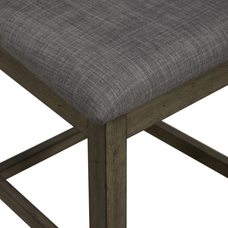 Chaise de comptoir Uph, Brun