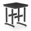 Table de salle à manger d'extérieur carrée 32,1 po Hikdpe-1818808580