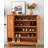 Solid Wood Shoe Storage Cabinet