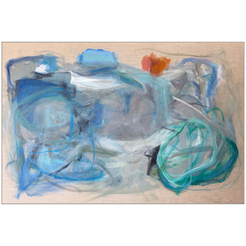 Wellfleet Print by Katie Ré Scheidt, White Floater Framed, 55.25" H x 37.25" W