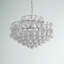 Luminaire suspendu à niveaux unique à 3 lumières avec détails en cristal Kieron-700501188-700501189