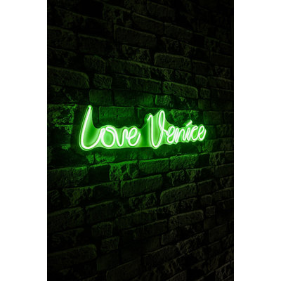 Bande d'éclairage à DEL flexible au néon, vert, 59,1 x 5,9 x 0,8 pouces | IP67 imperméable, modèle en mousse de PVC, adaptateur 12V 4A, 570 lumens, 5500K | Parfait pour la décoration intérieure et extérieure, installation facile et écoénergétique