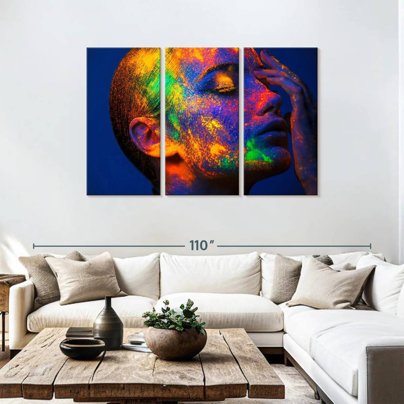 Senne Glowing Beauty, 48" H x 74" W