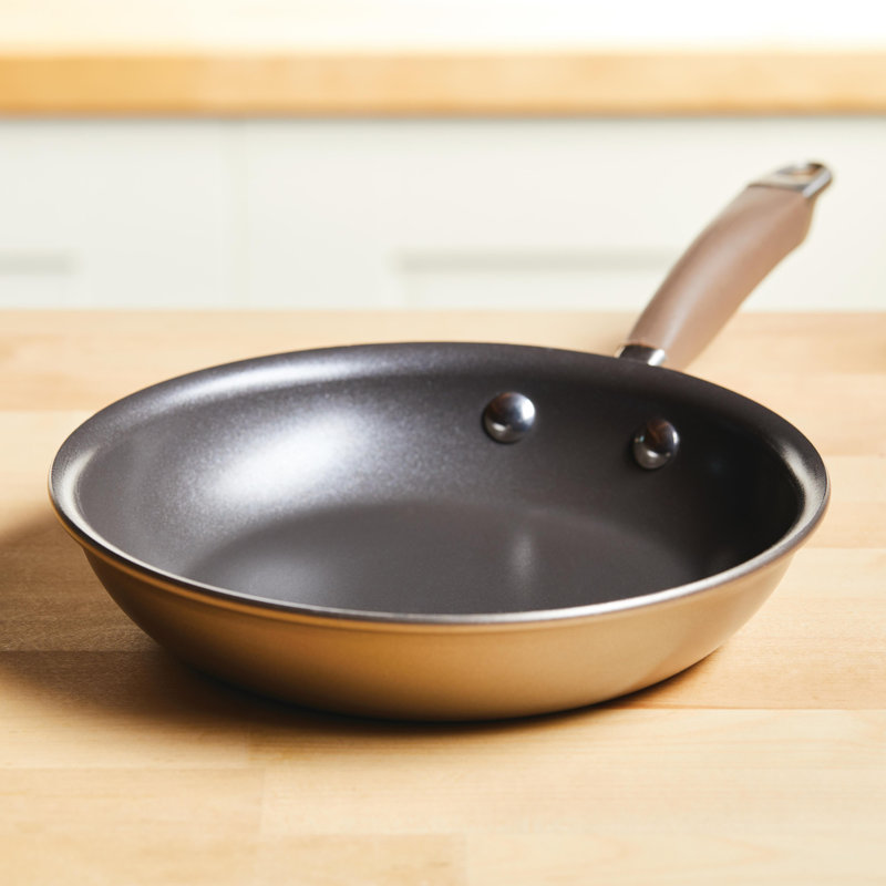 Anolon Advanced Home Hard Anodized Nonstick Frying Pan / Skillet, Brown, 8.5"