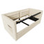 Lit de jour rembourré de taille simple, cadre de lit simple à rangement hydraulique avec chargement USB et de type C, cadre de lit avec lattes de bois et dossier de canapé touffeté, velours (sans matelas)-311307843