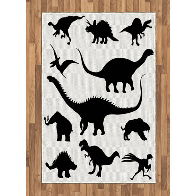 Tawanda Animal Print Hand Woven Area Rug