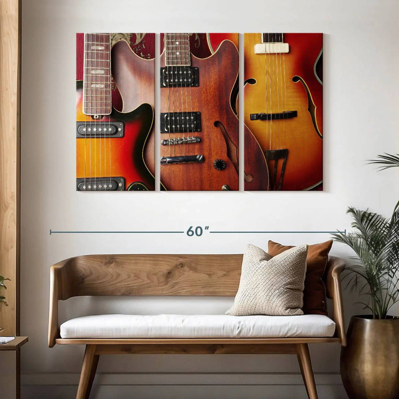 Collection de guitare acoustique Abarca, H 32 po x l 50 po