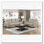 Causeuse rembourrée en velours côtelé taupe Modern-1292705629