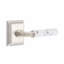 Select Round Privacy (Bed & Bath) Door Lever with Square Rosette-596553734-596553758