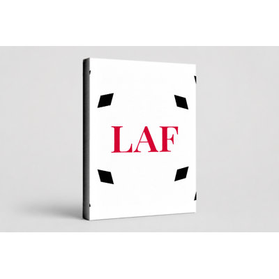 Lafayette Luxury Diamond Monogram — Black White Red