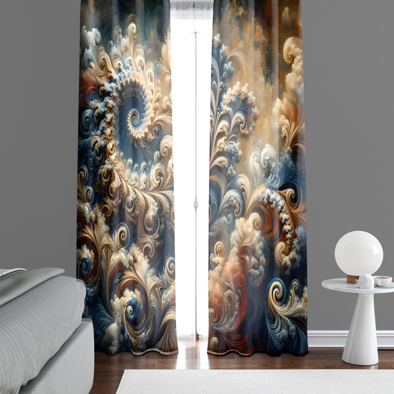 Window Curtains, 56" W x 78" L