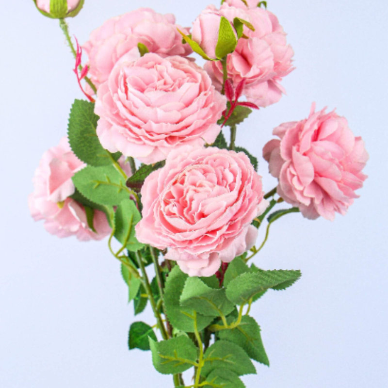 Silk Peonies Arrangement, Pink