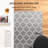 Mitte Straight Rectangular Chair Mat-43367649-43367648