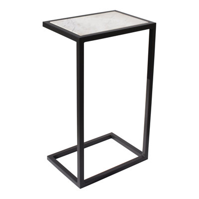 Vegas Stone Top End Table