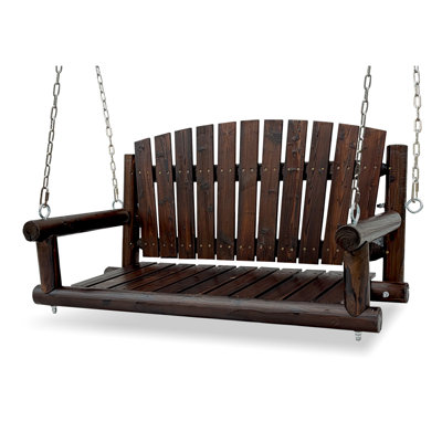 Balancelle en bois pour patio extérieur