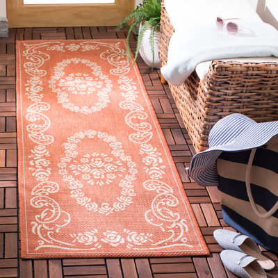 Herefordshire Performance Floral Indoor/Outdoor Area Rug
