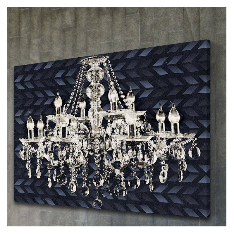 Classy Elegance - impression sur toile tendue, H 20 po x l 30 po x P 1,5 po