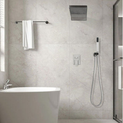 Rain Shower System,wall Mounted Shower Systems With Rain Shower And Handheld Spray Shower