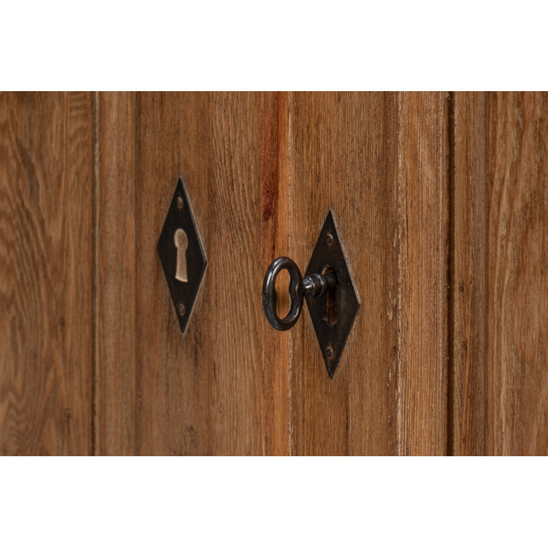 Antique 47'' W Solid Wood, Brown
