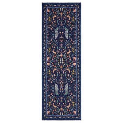 Farmhouse Washable Non Slip Rugs for Living Room Dining Room Bedroom Animal Print Soft Non-Shedding Stain Resistant Indoor Carpet