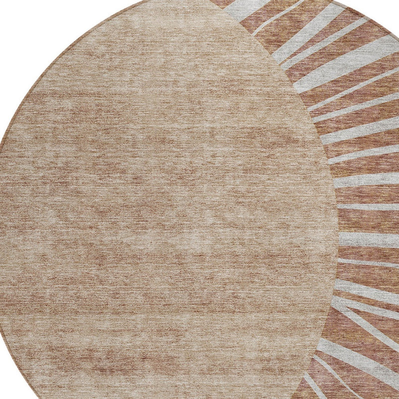 Tapis rond 8 po