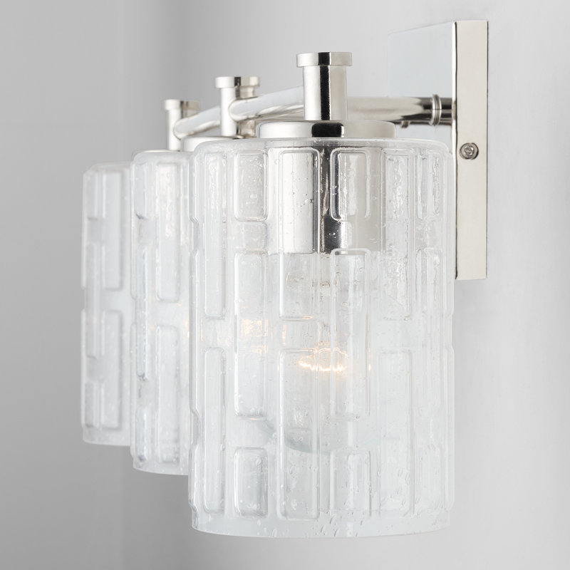 Yerington Dimmable Vanity Light, Polished Nickel, 3