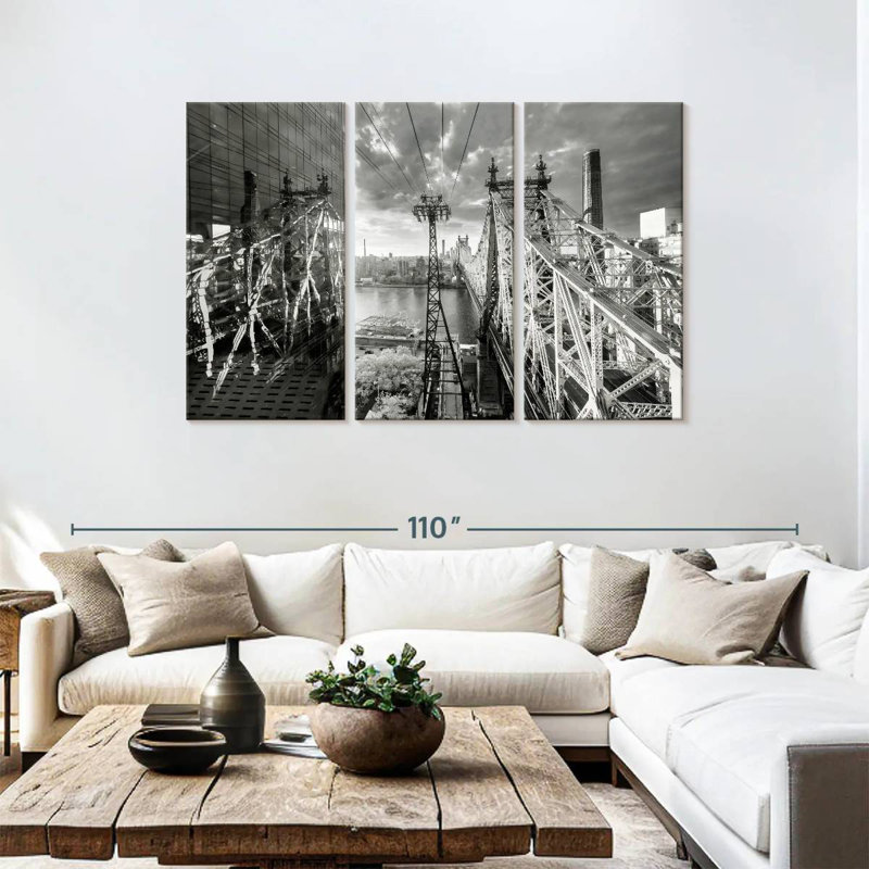 Rorry Silent Cityscape, 48" H x 74" W