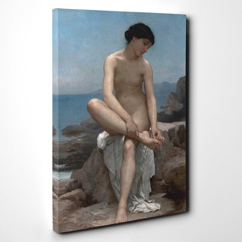 The Bather by - Wrapped Canvas, 76cm H x 50cm W