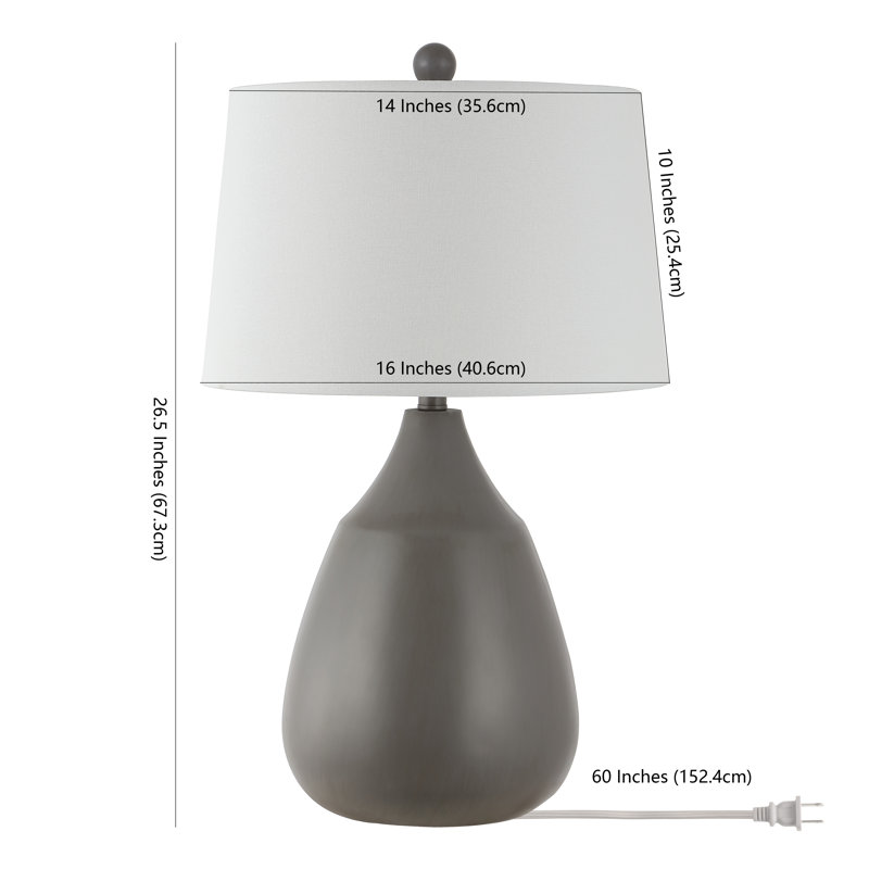 Lampe de table 26,25 po Ilmie