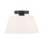 Plafonnier 1 lumière Orlandus en noir mat-1240666703