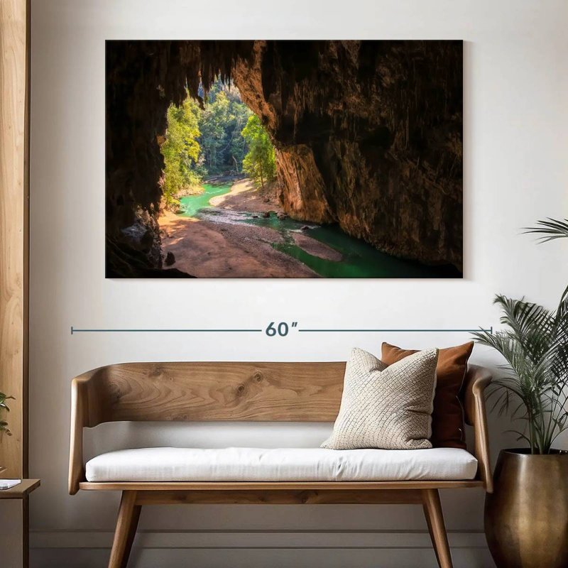 Alvord Inside Tham Lod Cave, 34" H x 51" W