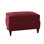 Bristol Boucle and Velvet Ottoman