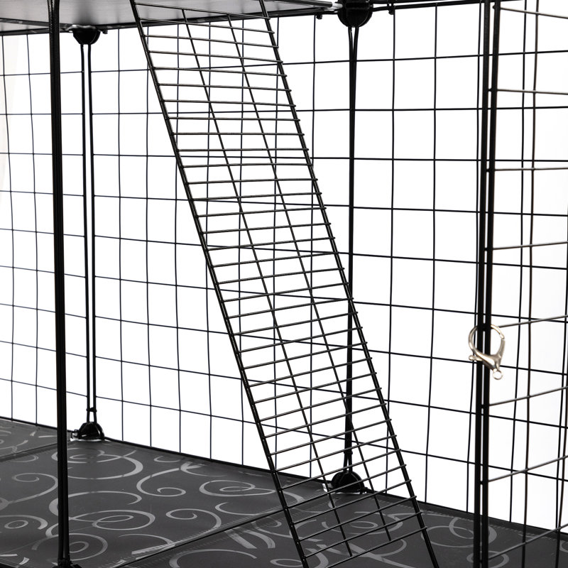 3-Tier Wire Cat Cage