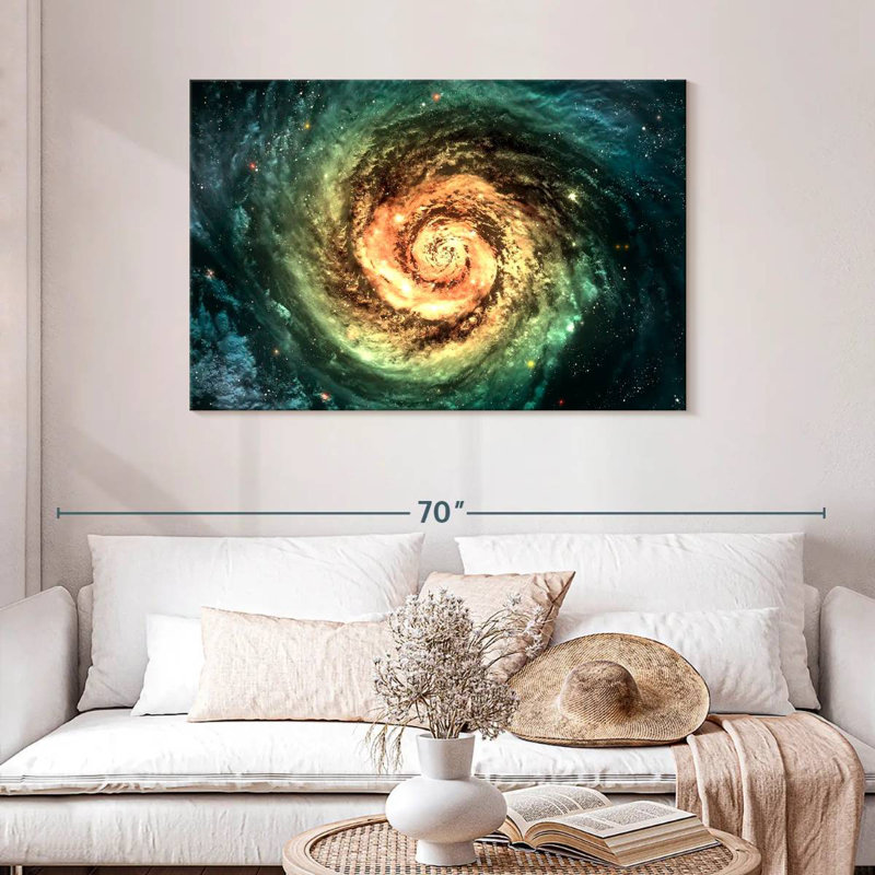 Oberle Spiral Galaxy, 30" H x 45" W