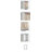 Rookwood Wall Mounted Wood Closet System-1545324623