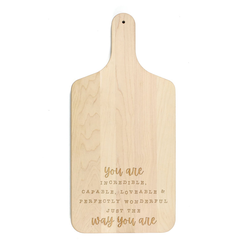 La planche à découper Just The Way You Are, Érable