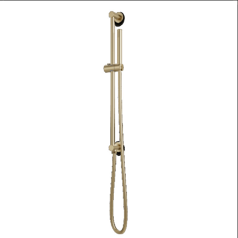 Pomme de douche coulissante 1,8 GPM GPM, Laiton satiné