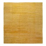 Yellow Modern Tibetan Wool Rug - 14'2" x 15'