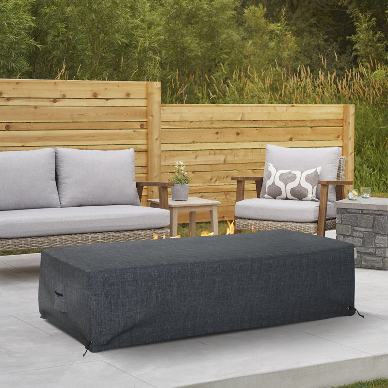 Outdoor Cover, Grey, 43.2cm H x 71.1cm W x 71.1cm D