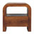Darcy Chestnut Nightstand With Drawer And Open Shelf