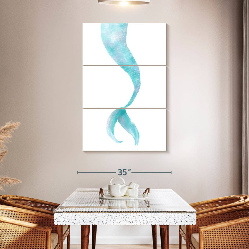 Kelan Mermaid Tail, 57" H x 36" W