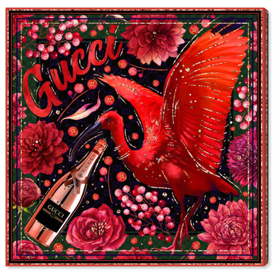 «Fashion Passionate Bird Canvas» par Everly Quinn