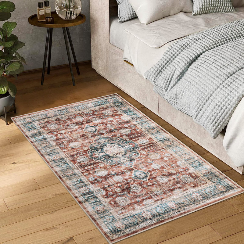 Shiori Washable Indoor Rug, Rectangle 2'x 3’